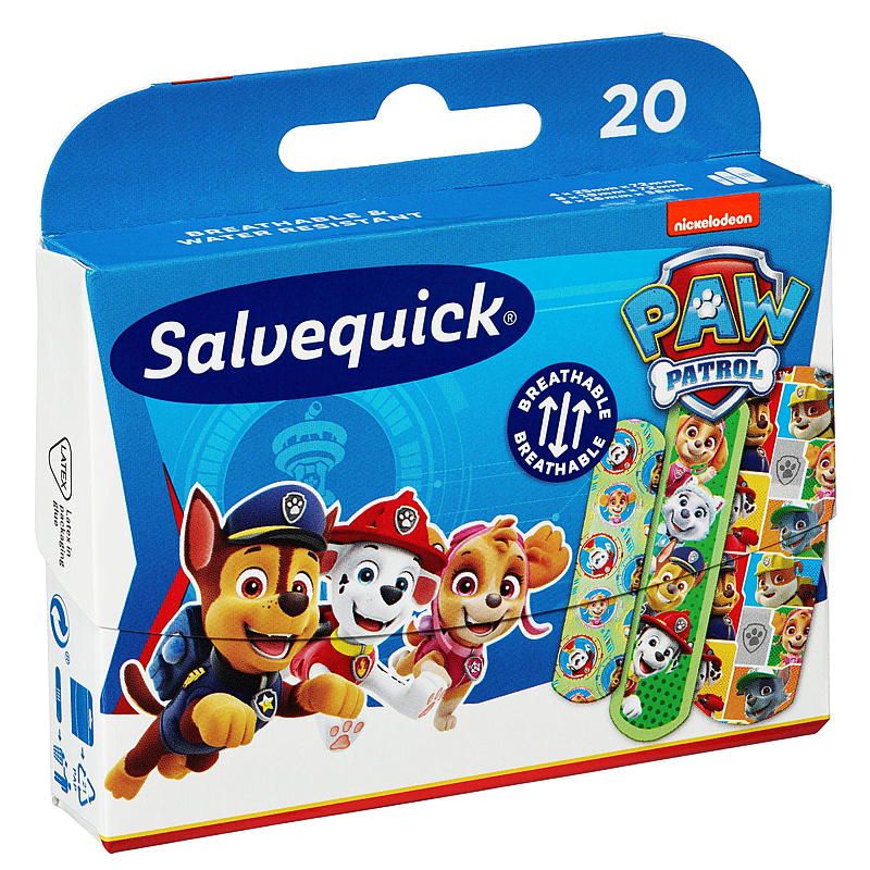 Salvequick Salvequick 20 stk Paw patrol