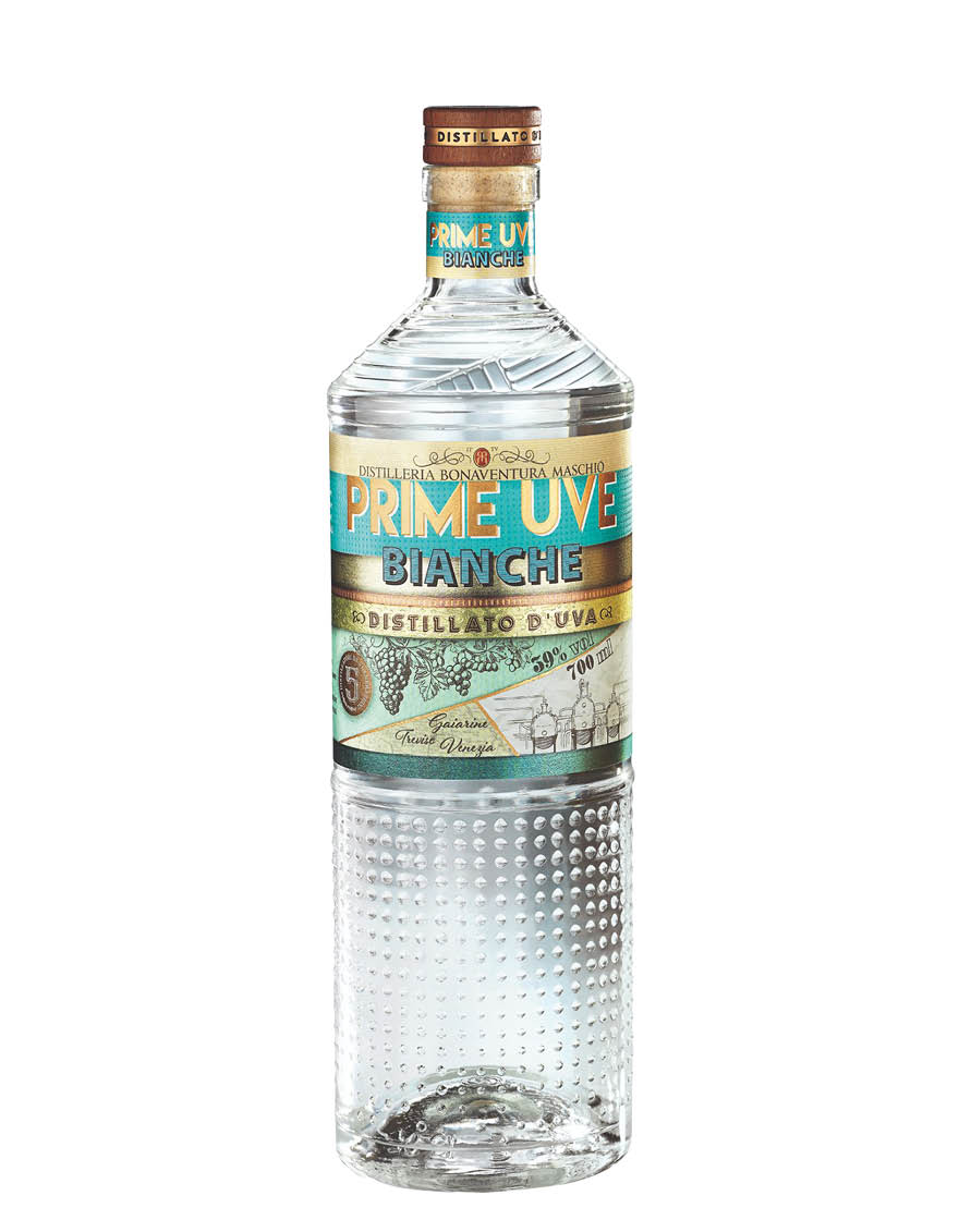 Distillato d'Uva Prime Uve Bianche Bonaventura Maschio 0,7 ℓ