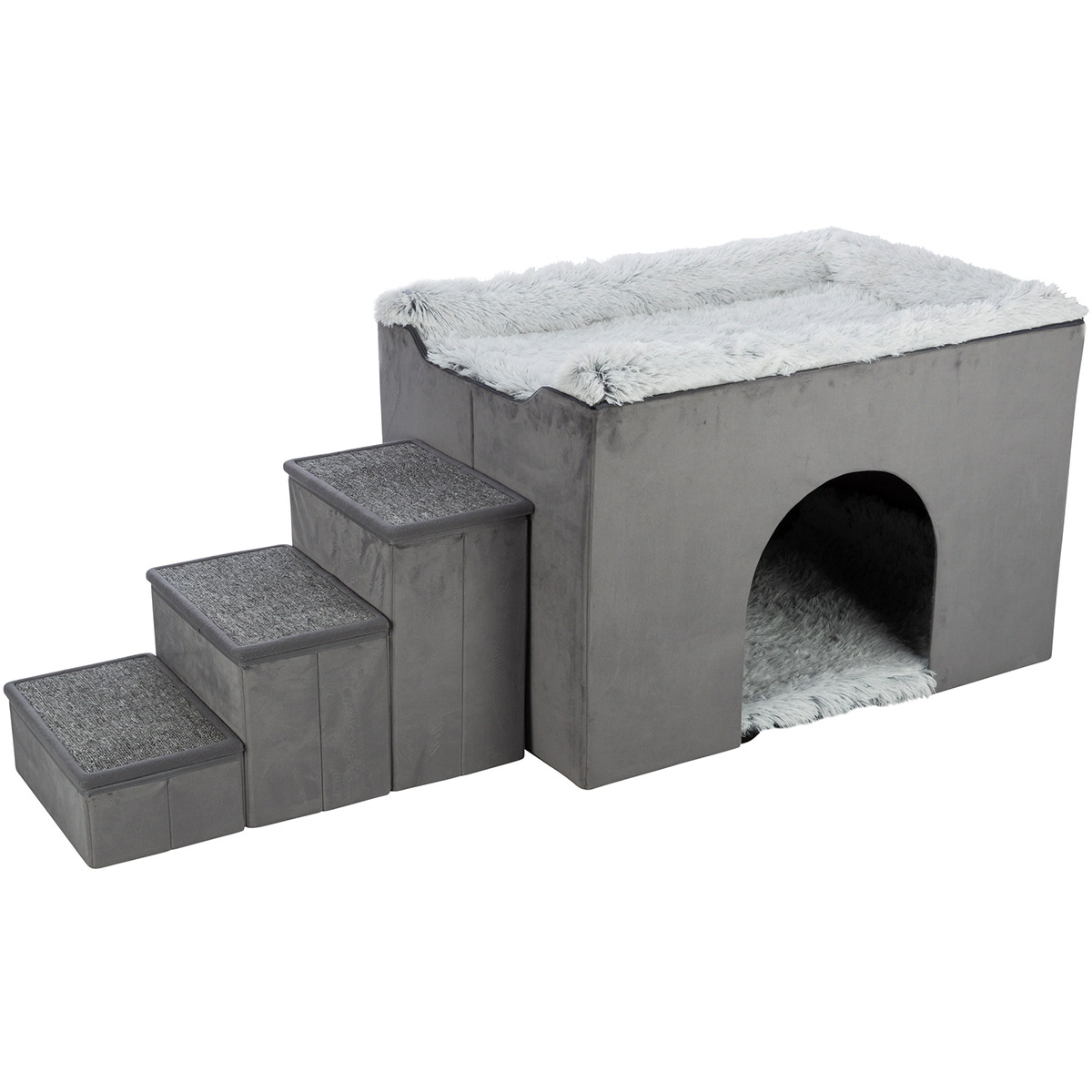 Trixie Höhle Harvey mit Treppe 154 × 60 × 60 cm bei ZooRoyal