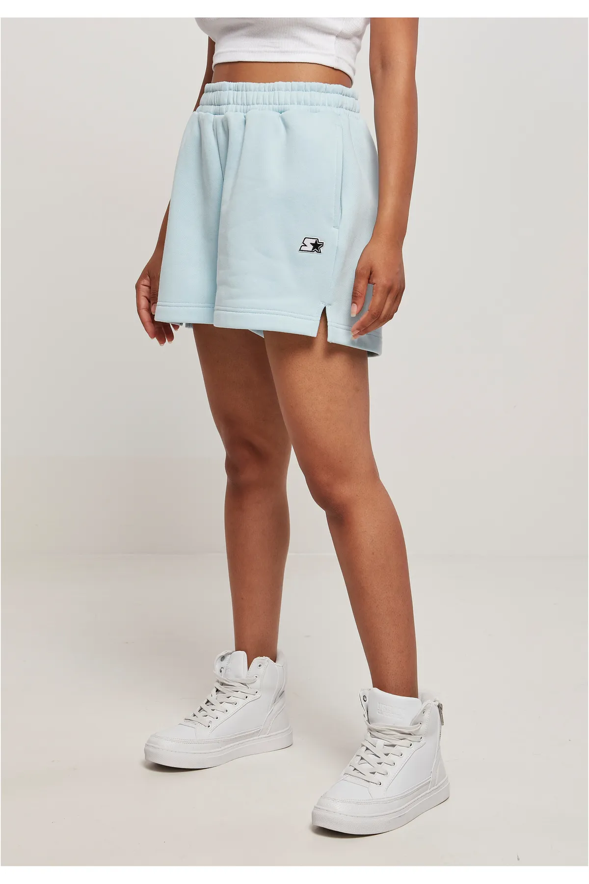 Starter  Kurze Sporthose - Blau - Mittlerer Bund