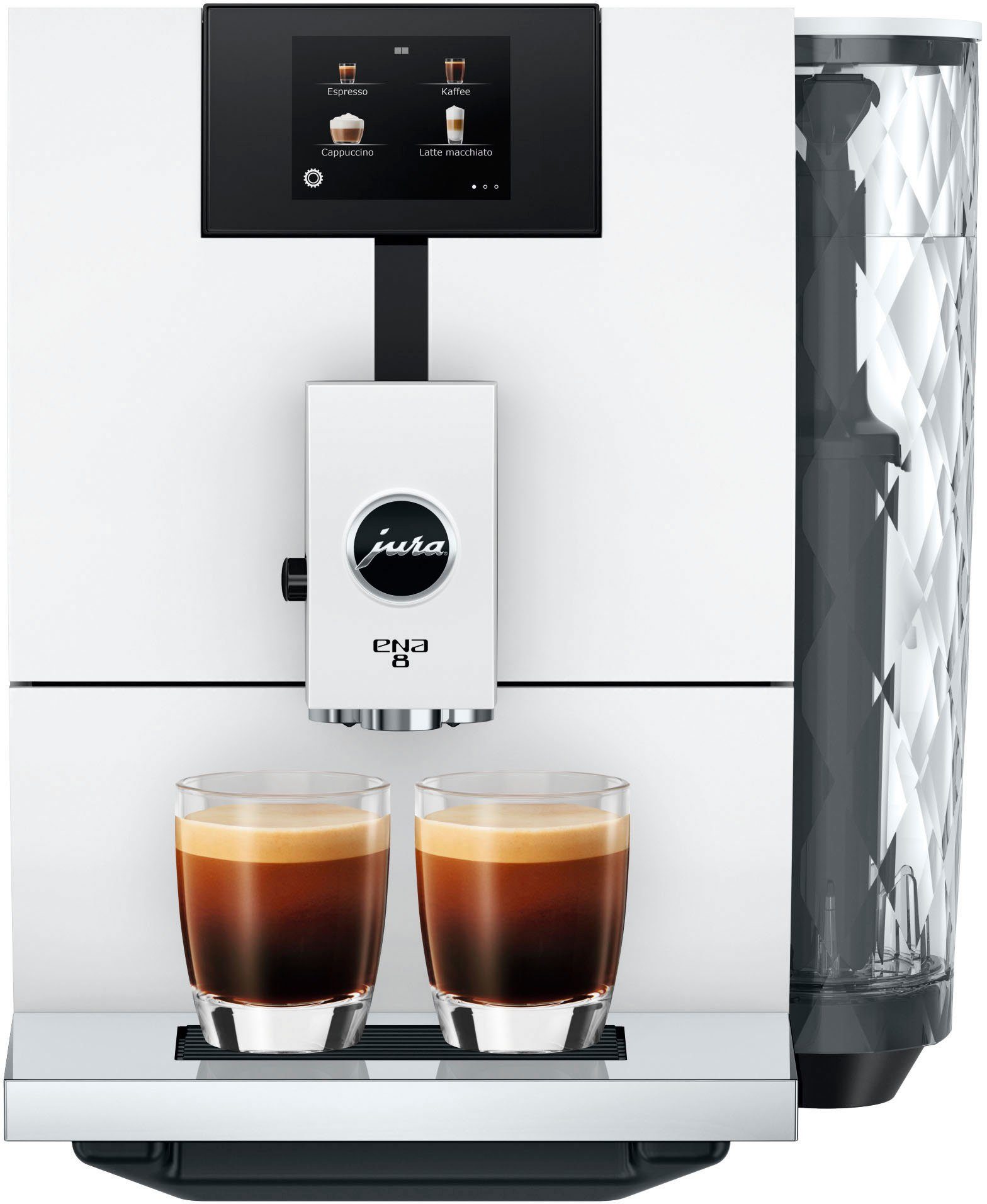 JURA Kaffeevollautomat 15491 ENA 8 Full Nordic White (EC)
