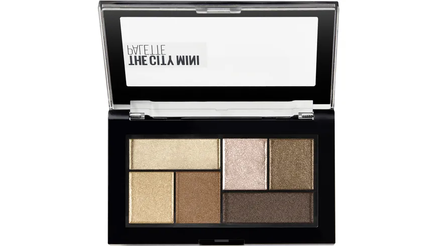 MAYBELLINE NEW YORK Lidschatten City Mini Palette 6 g 400 - Rooftop Bronzes