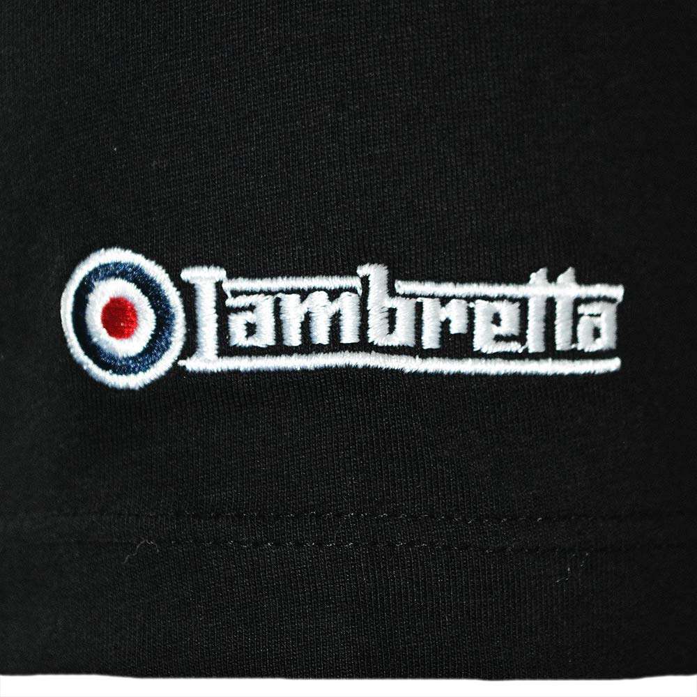 Lambretta Two Tone Box Herren T-Shirt SS0006-BLK