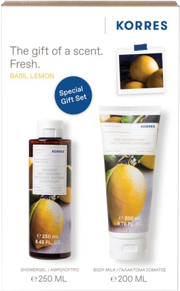 KORRES Basil Lemon Körperpflegeset