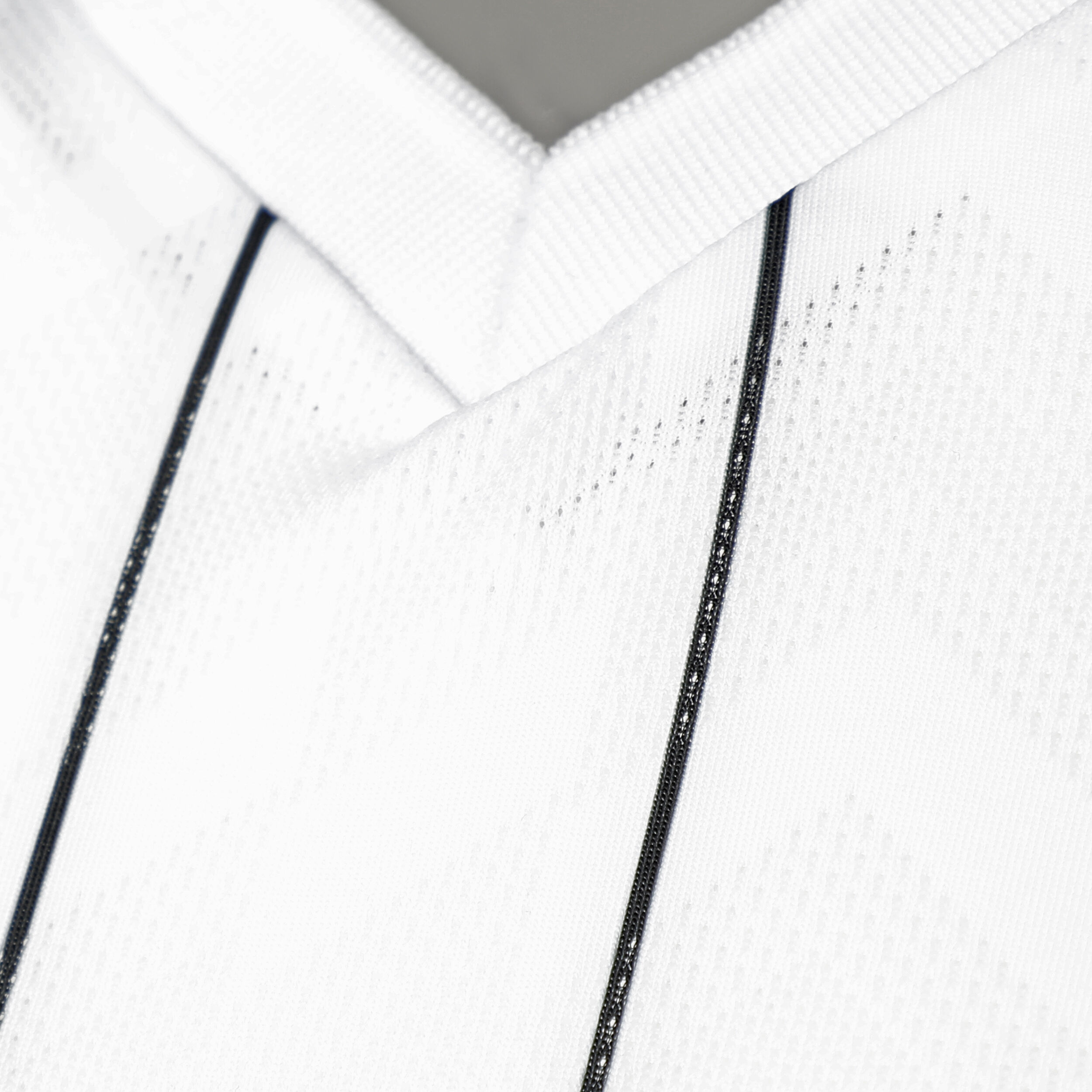 Stripes Polo Special Edition Herren - Weiß, Schwarz