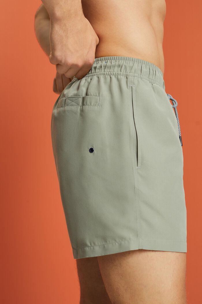 Unifarbene Badeshorts