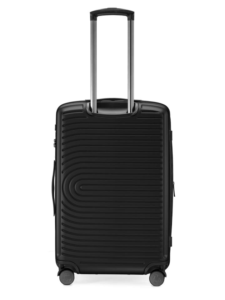 Hauptstadtkoffer Mitte - Mittelgroßer Hartschalenkoffer Koffer TSA, 68cm 88 L in Schwarz günstig kaufen M