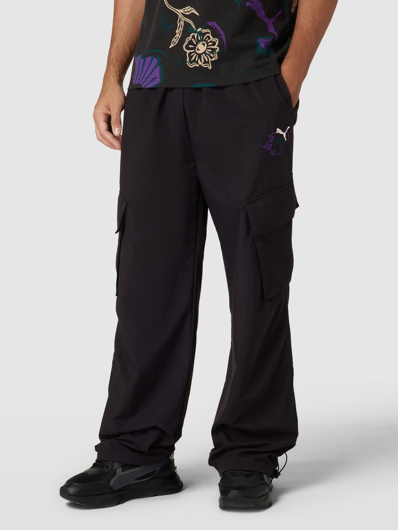 Cargohose mit Eingrifftaschen - PUMA X P&C* in schwarz