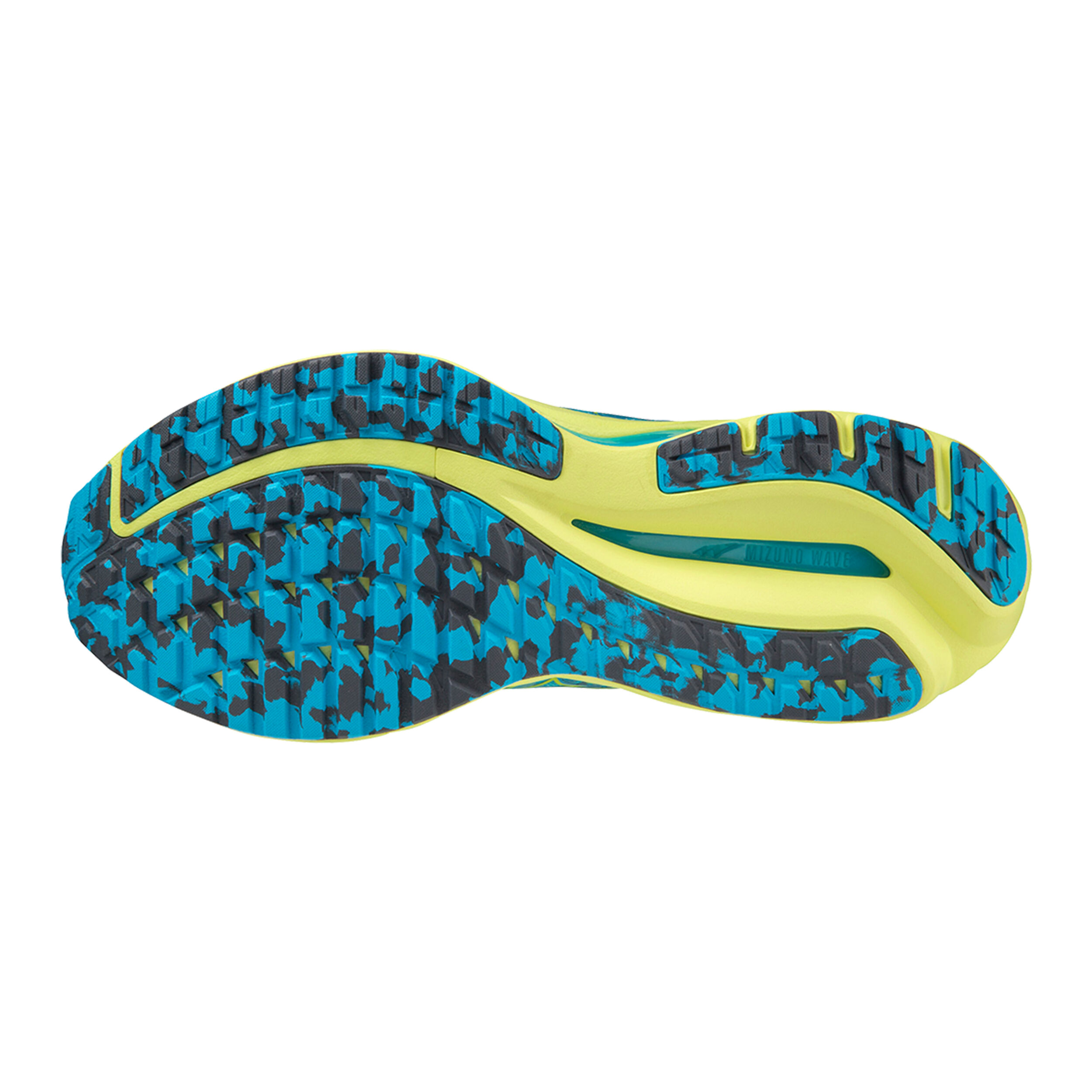 Wave Inspire 19 Stabilitätsschuh Herren - Blau, Neongelb