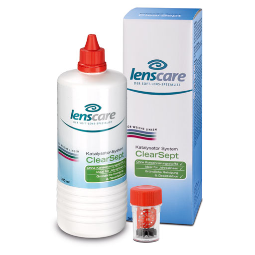 LENSCARE ClearSept 380 ml Behälter  1 P  Kombipackung