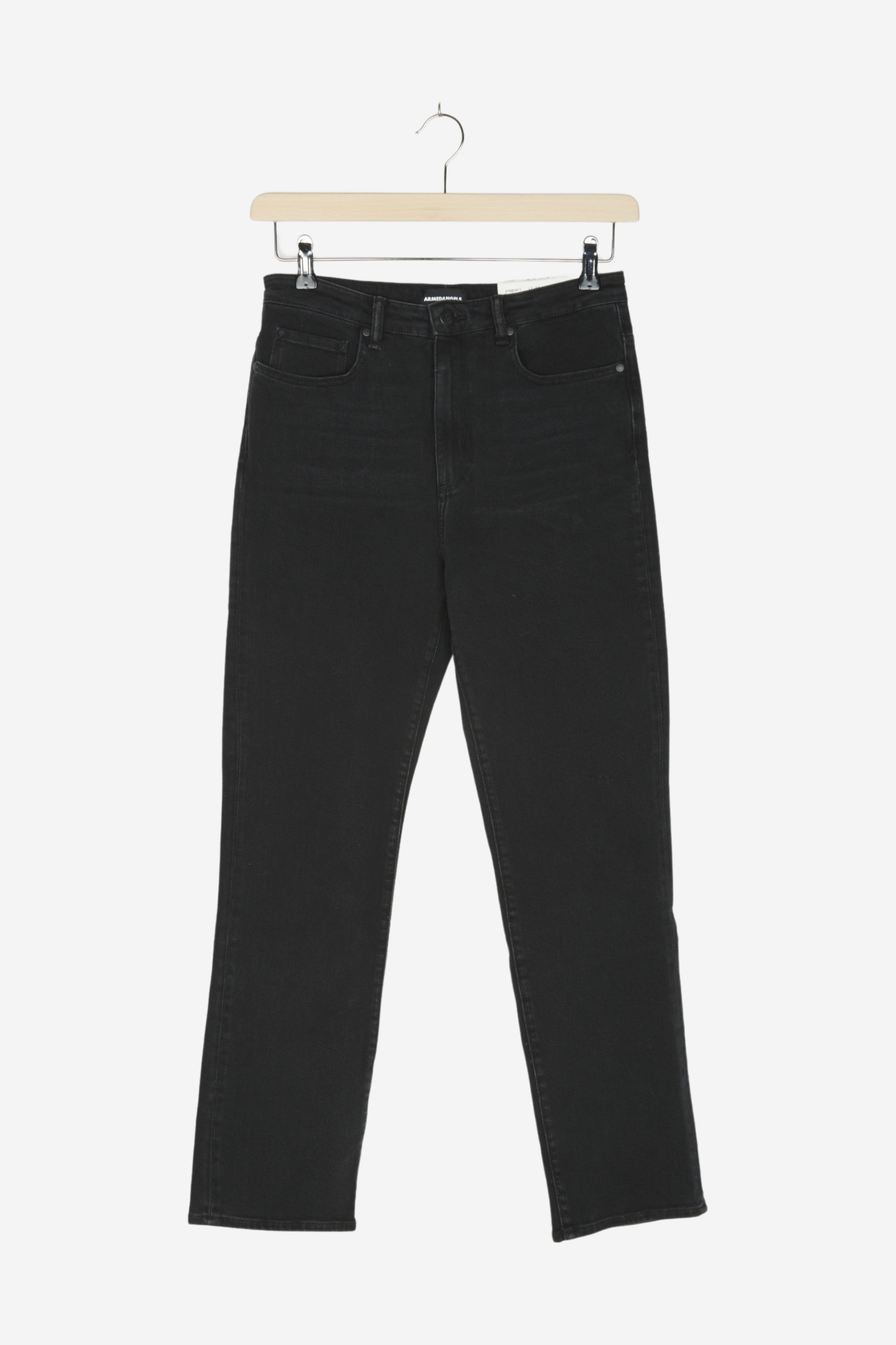 Straight Leg High Waist aus Bio-Baumwoll Mix
