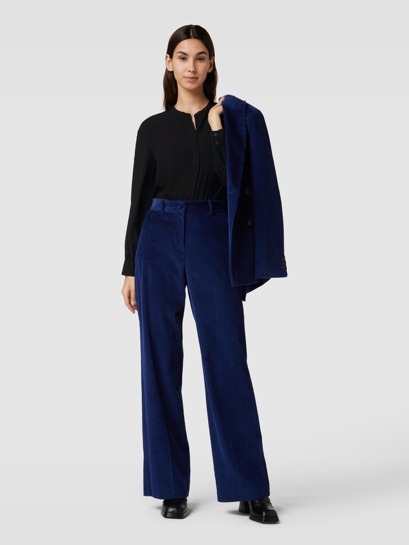 Bluse mit Ballonärmeln in schwarz