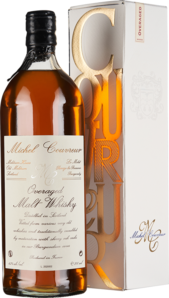 Michel Couvreur Overaged Malt Whisky 0,7 Liter im Geschenkkarton