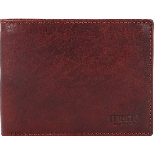 Mano Don Simon Geldbörse Leder 12,5 cm