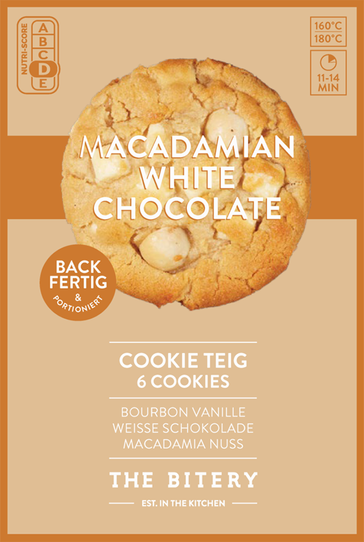 The Bitery Macadamian White Chocolate Cookie