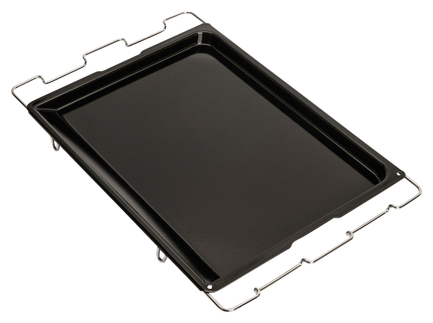 Kaiser Backformen Backblech Herdbackblech CUISINE LINE, Schwarz, B 51 cm, Stahl