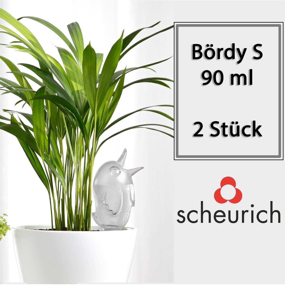 Scheurich Bewässerungssystem -, (Spar-Set, 2-tlg), Scheurich Wasserspender Bördy S 90 ml
