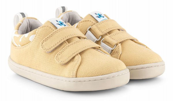 HopFrög ~ Smart Walker Canvas Sneaker ~ Eco Yellow