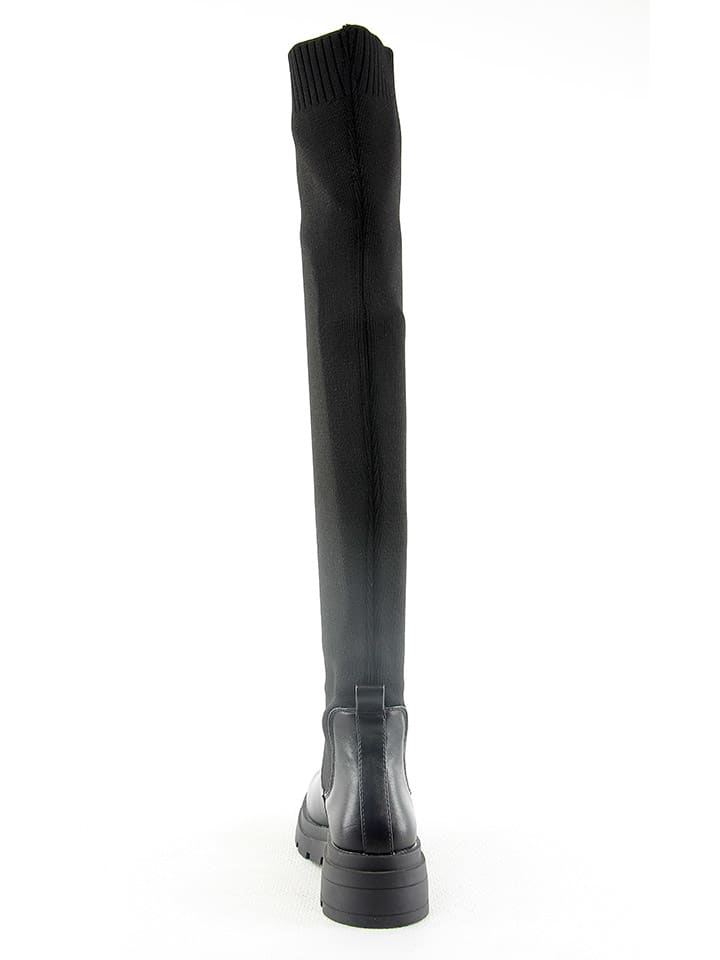Sixth Sens Stiefel in Schwarz günstig kaufen