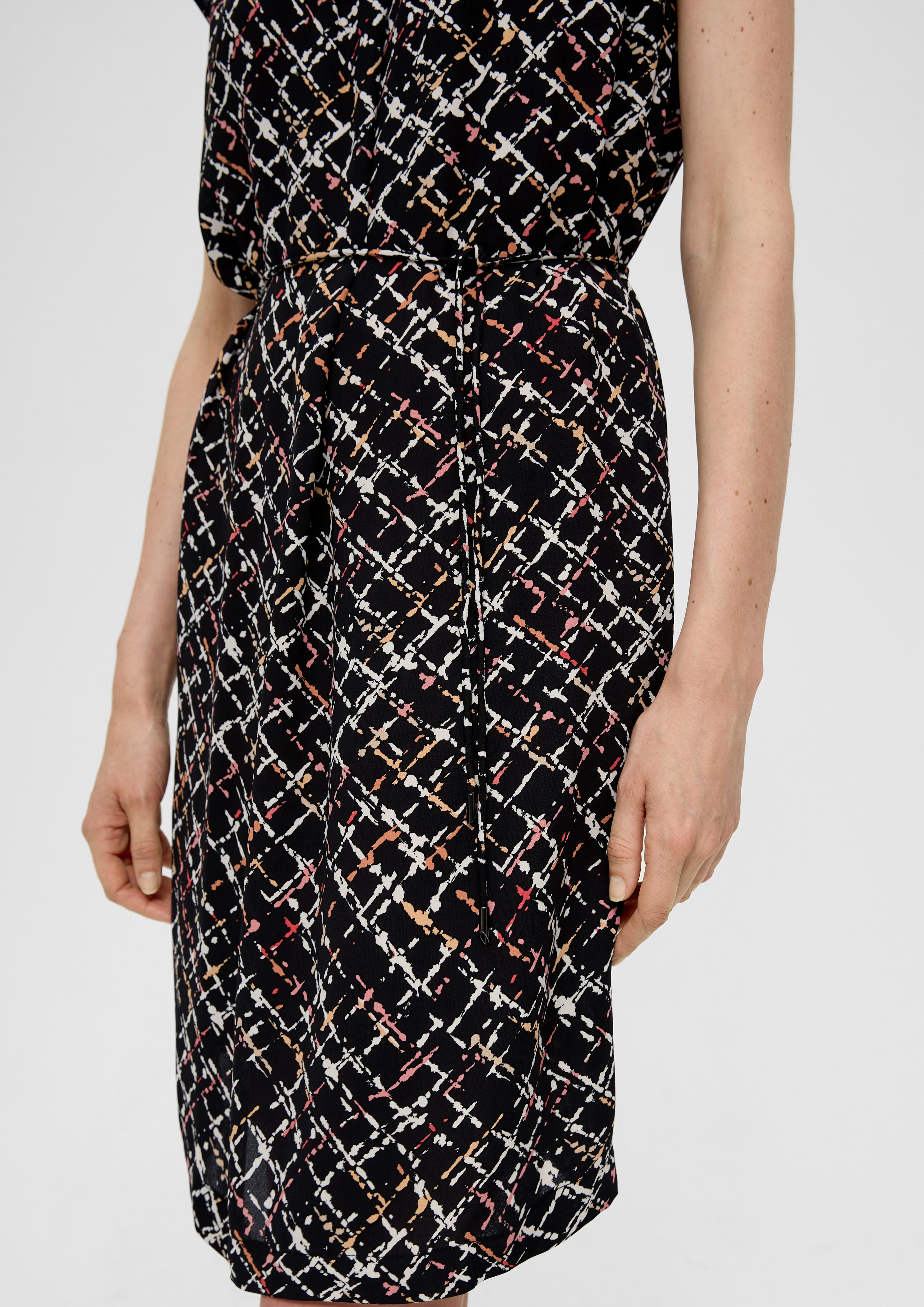 Viskosekleid mit Bindeband  2138841-99A3