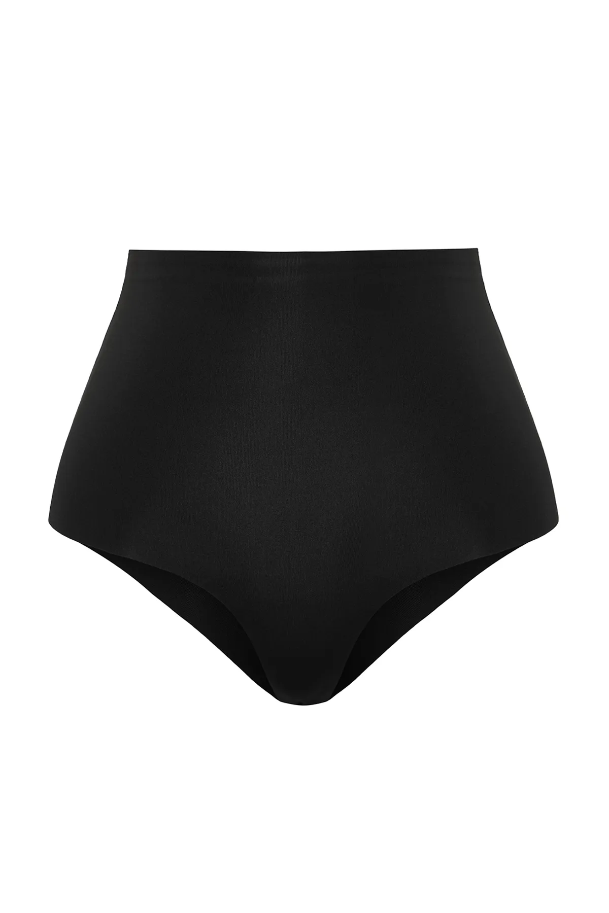 Trendyol Collection  Schwarzes Poliamid Recovery Anti-Rutsch-Silikon-Strickhöschenkorsett THMSS24KS00006