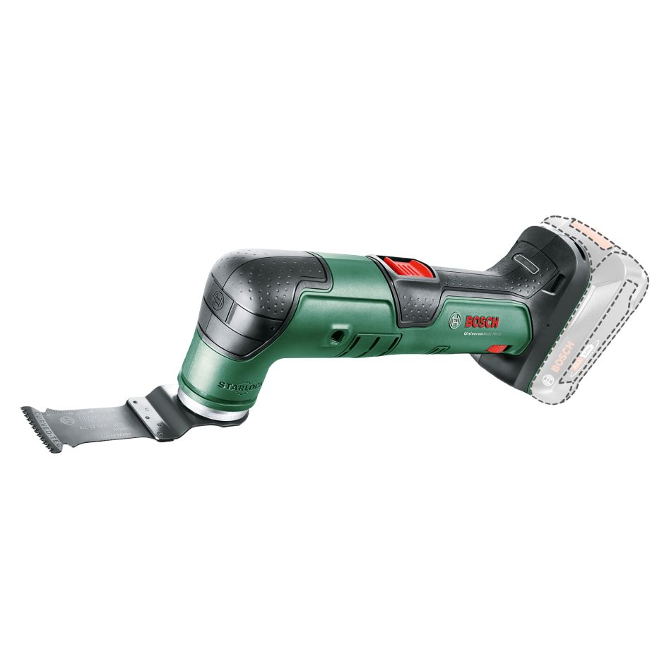 Bosch Green 0603105000 UniversalMulti 18V-32 bežični set višenamjenskog alata bez baterija i punjača u kutiji