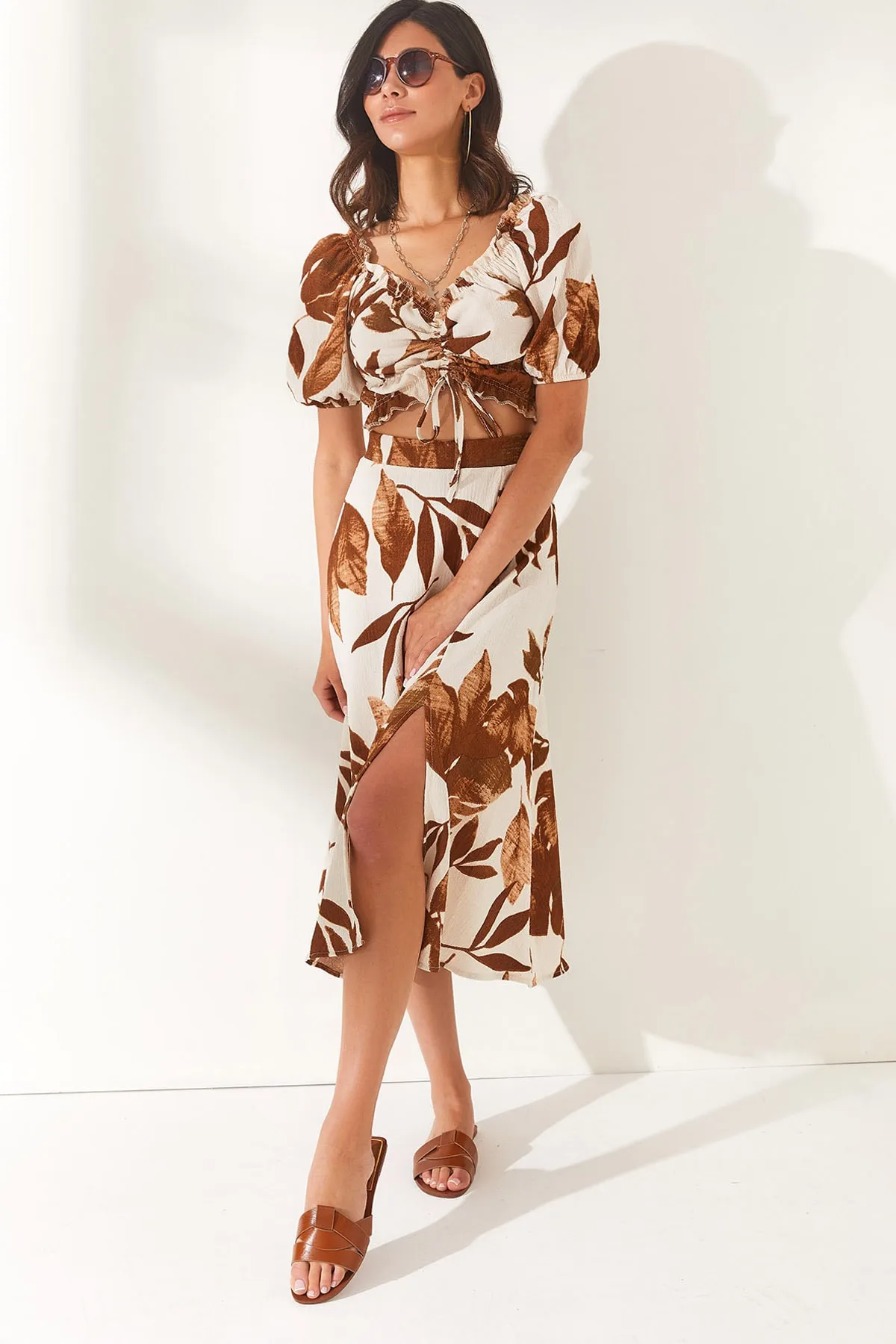 Olalook  Zweiteiler - Ecru - Regular Fit