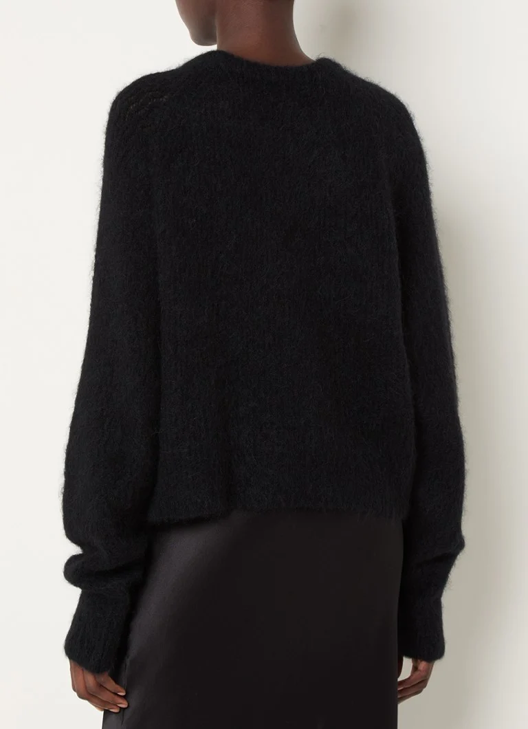Pulover Alchemist Sesame din amestec de alpaca fin tricotat