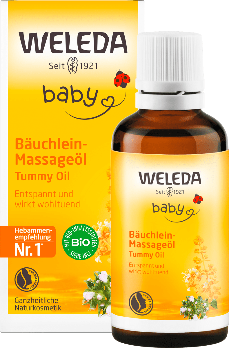 Baby Massageöl Bäuchlein, 50 ml