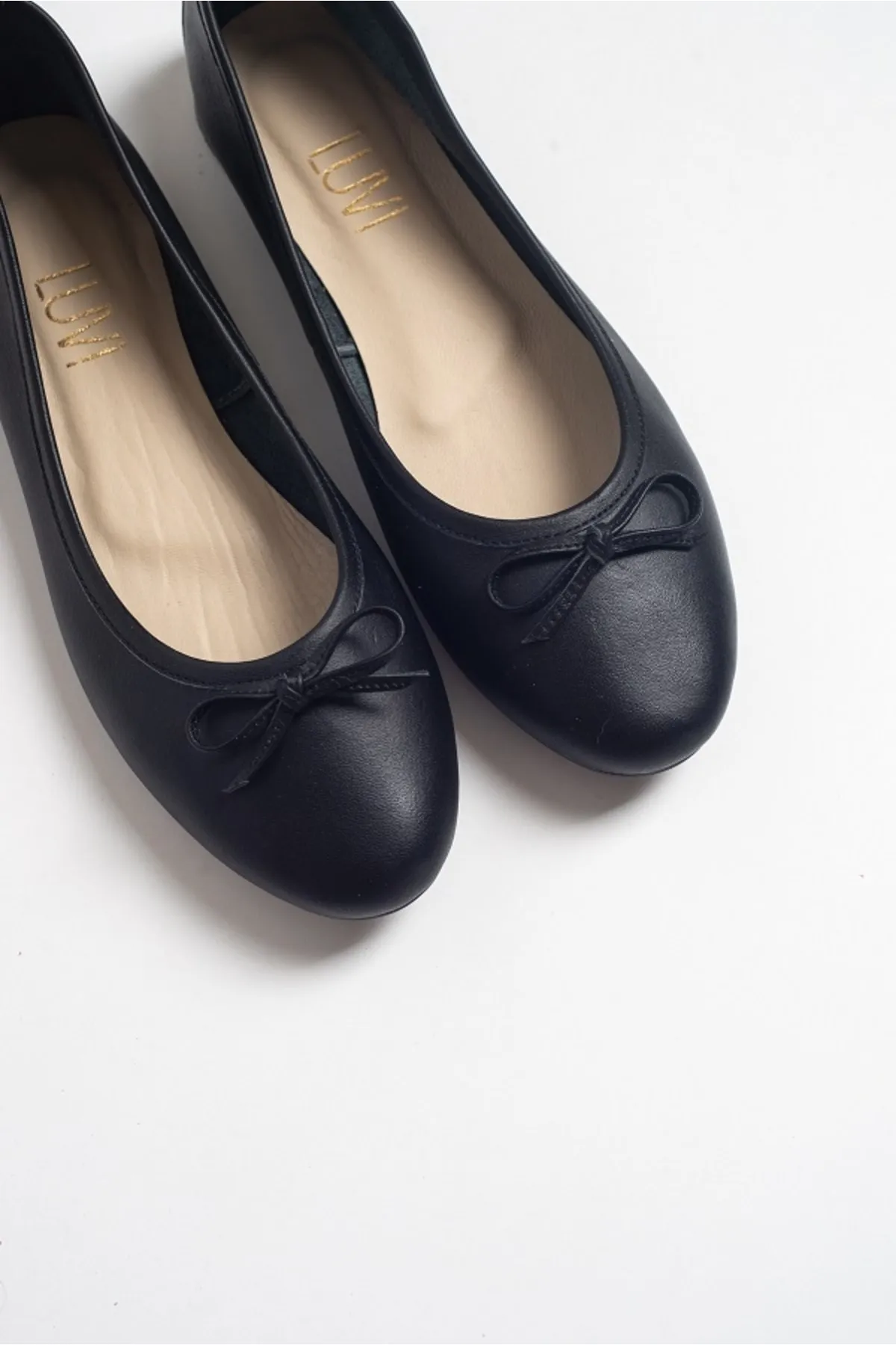 LuviShoes  01 Ballerinas für Damen mit schwarzer Haut