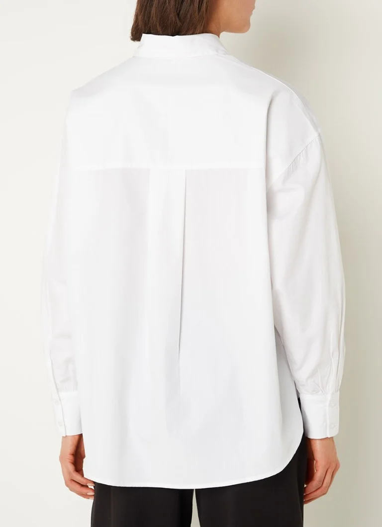 French Connection Agnes blouse in lyocell blend