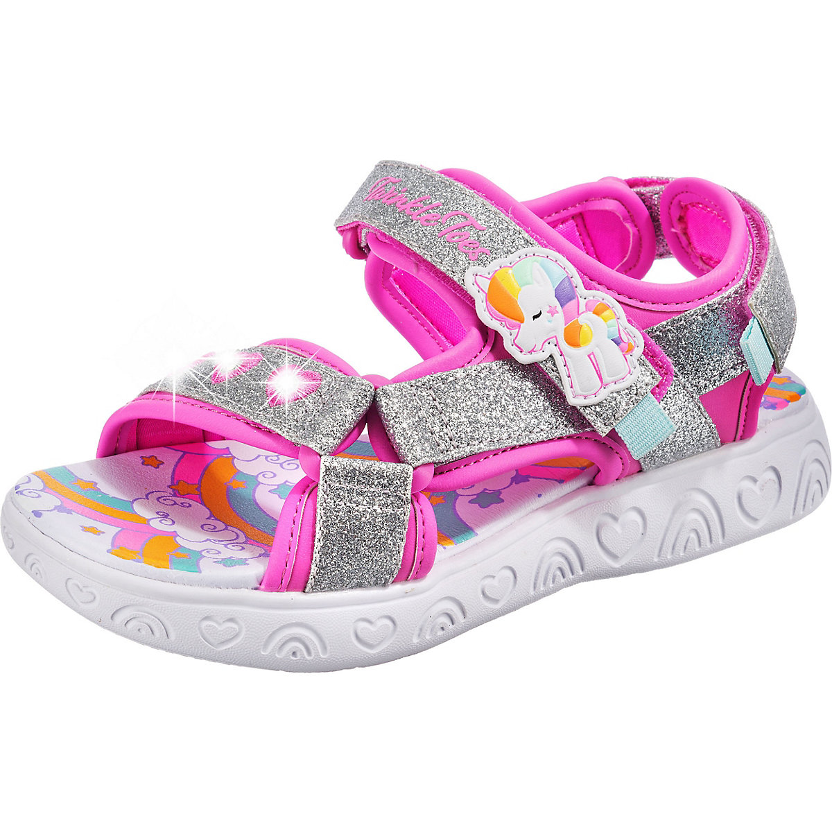 Sandalen RAINBOW SHINES für Mädchen