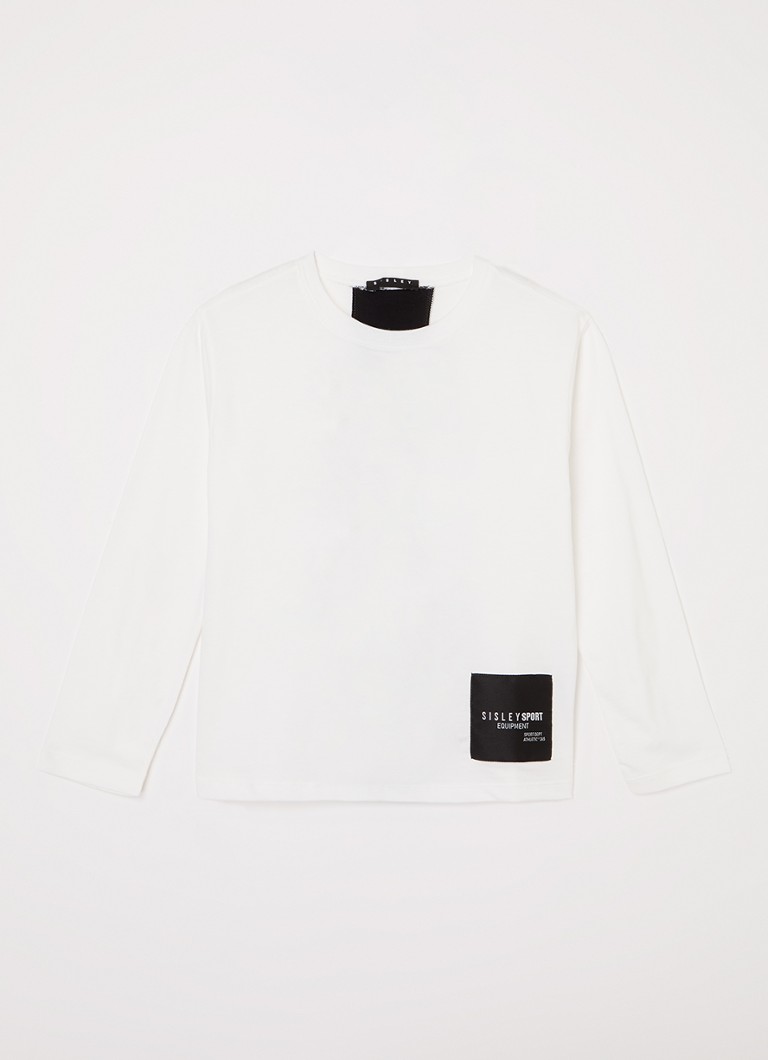 Sisley Young Langarmshirt mit Logo