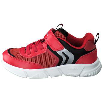 Geox J Aril Boy Sneaker in rot