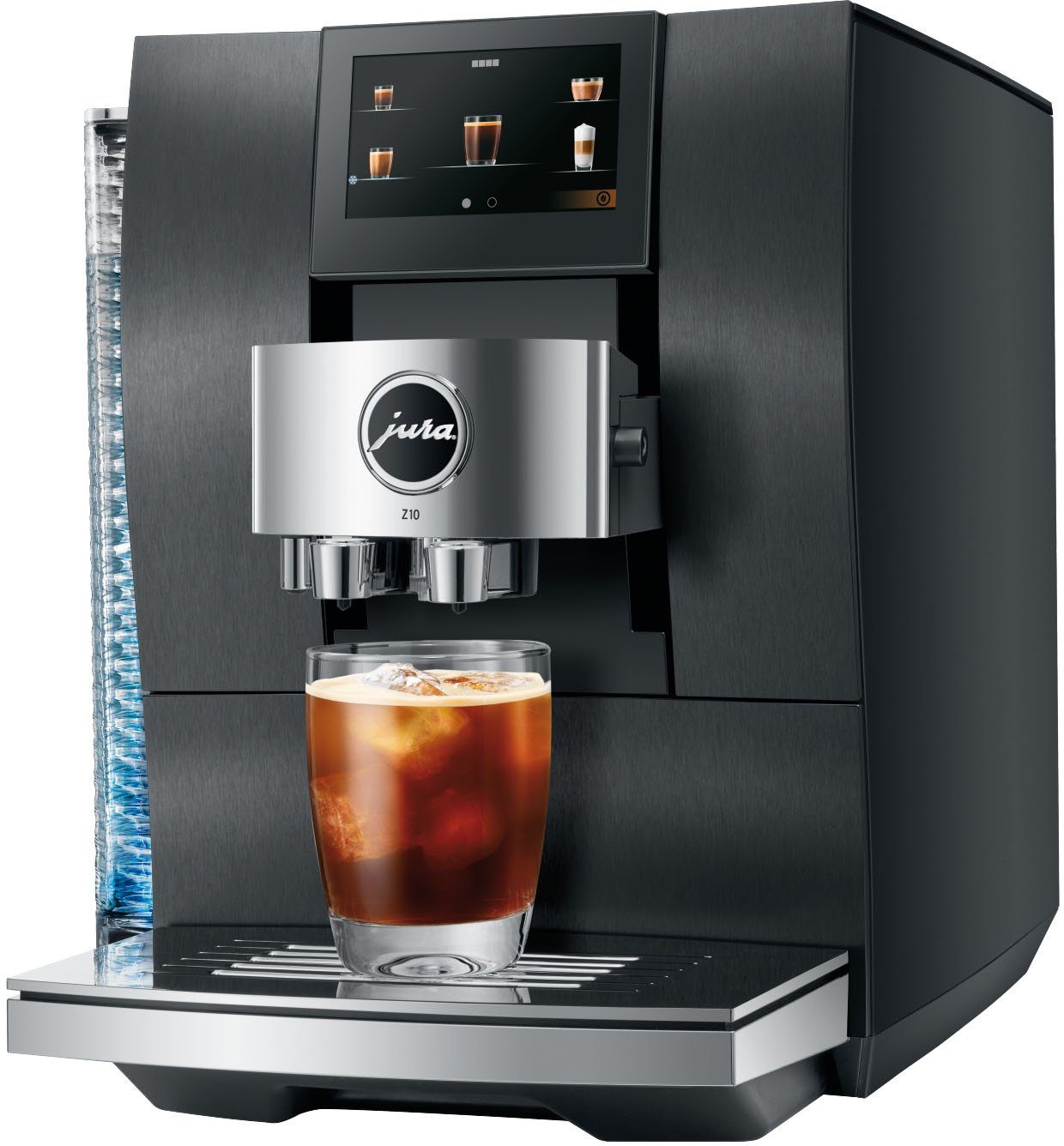 JURA Kaffeevollautomat 15368 Z10 Aluminium Dark Inox (EA) Signature Line