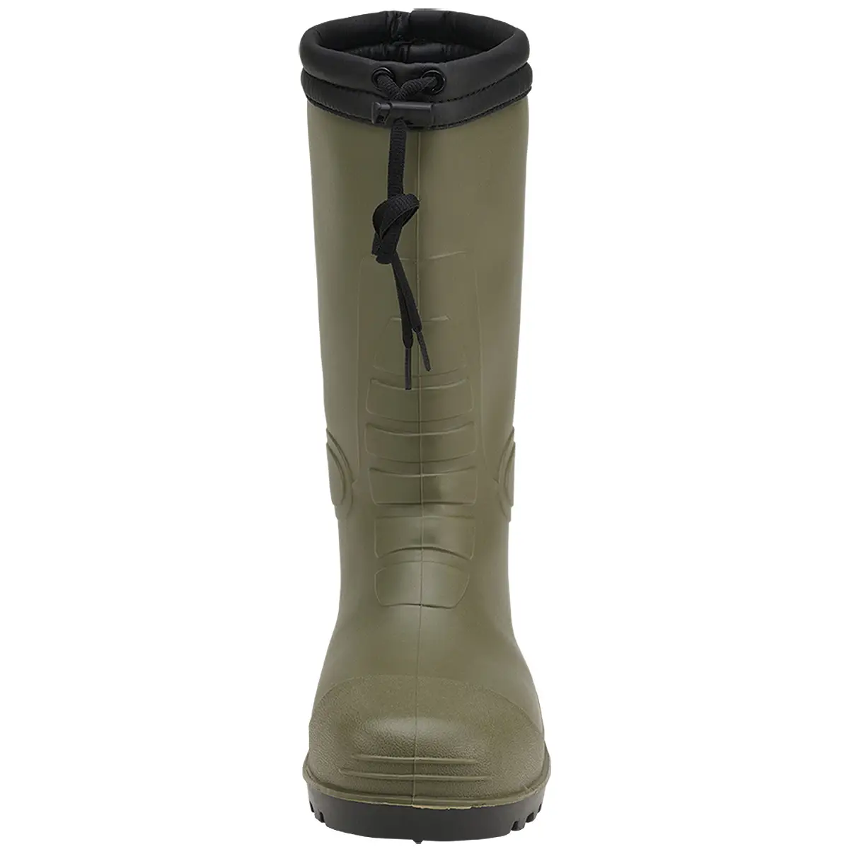 Gummistiefel mit Futter oliv