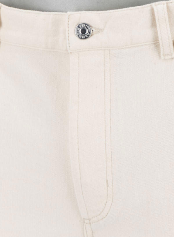 Alberto, Jeans Jive, Wide Fit, Baumwoll-Stretch cropped, creme