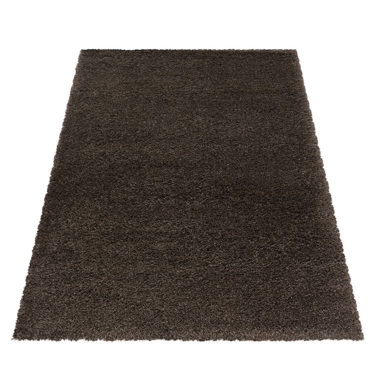 Ayyildiz Teppich, FLUFFY 3500, BROWN, 120 x 170 cm