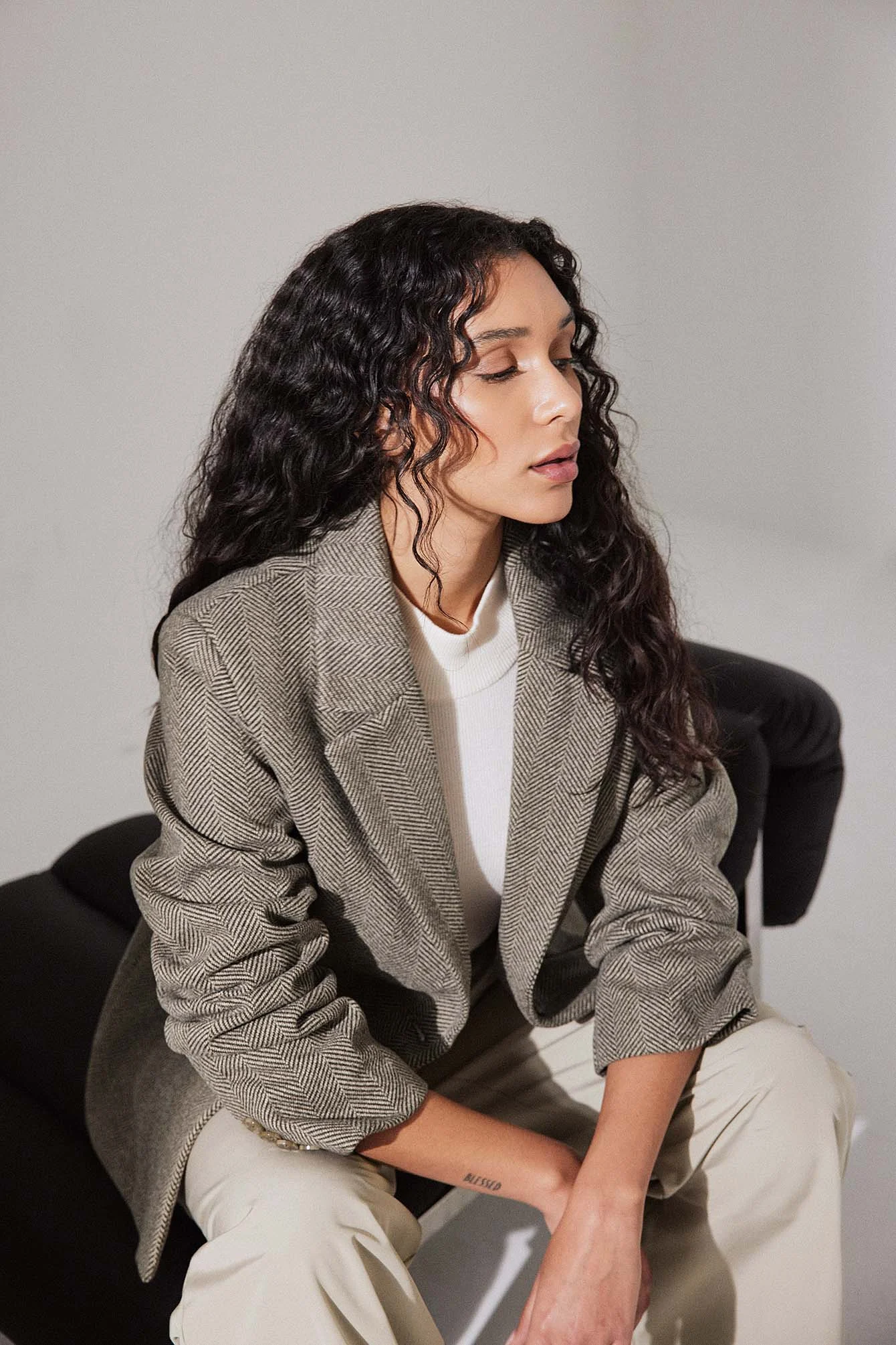 Tweed-Blazer