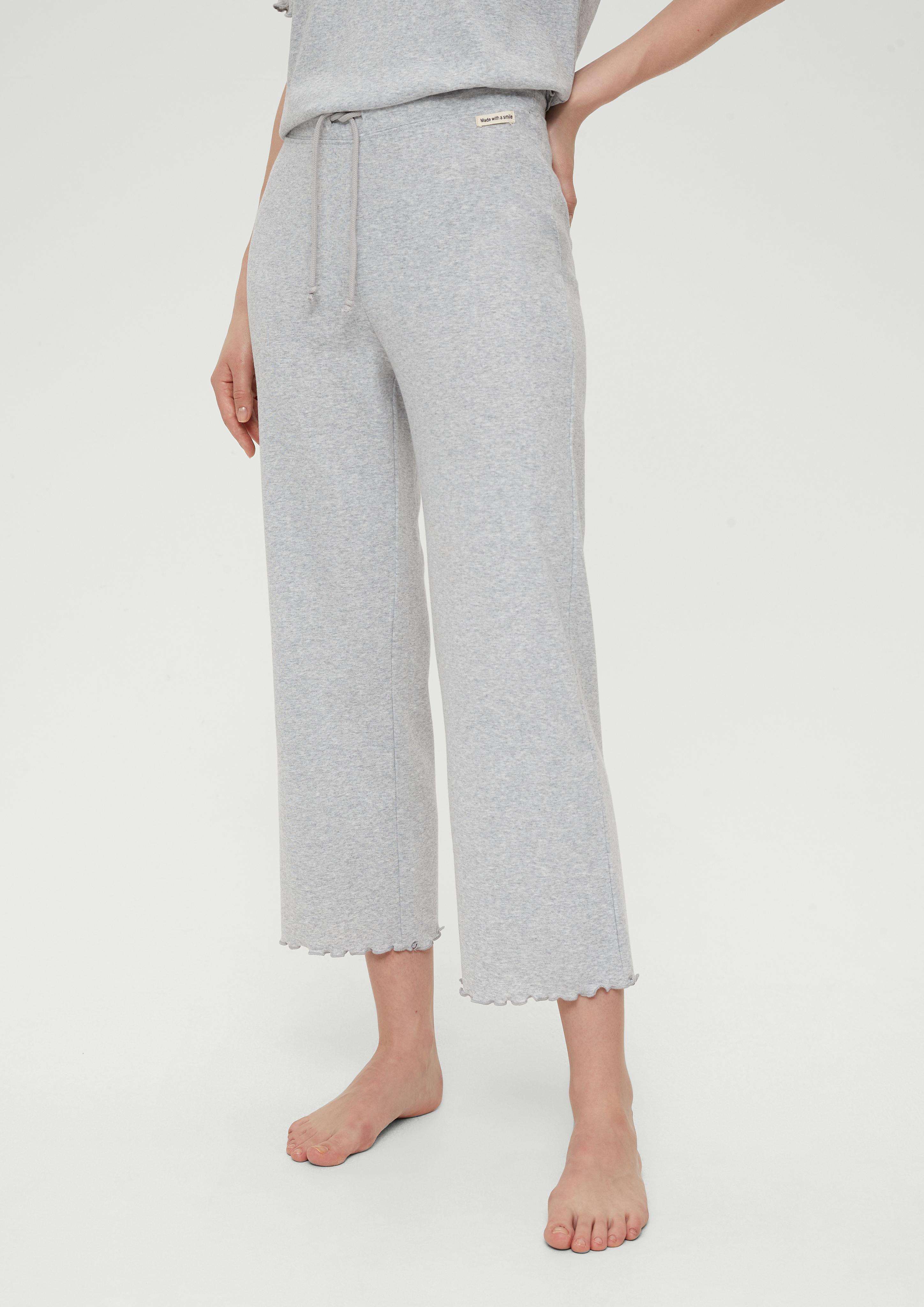 Pyjamahose mit Rollsaum  6008400-9500
