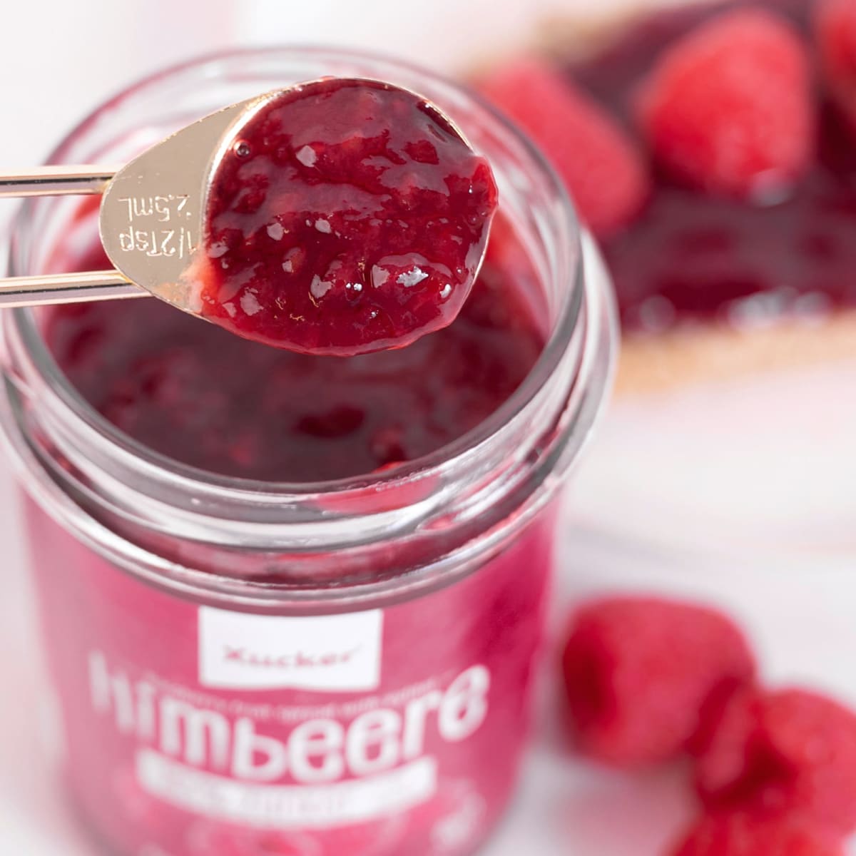 Fruchtaufstrich, Himbeere mit Xylit, 220 g