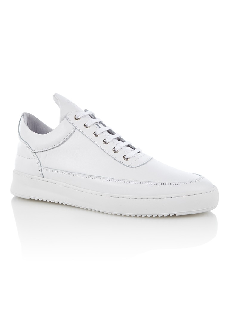 Filling Pieces zemās augšdaļas Ripple Lane kedas no ādas