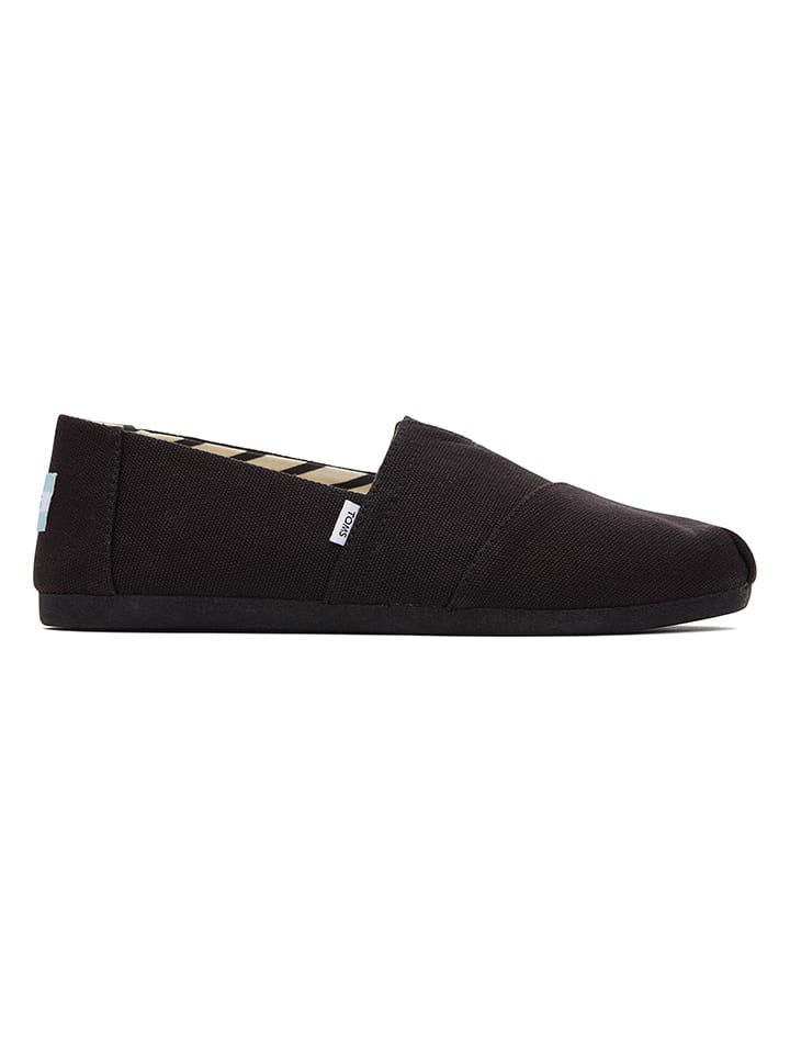 TOMS Slipper in Schwarz günstig kaufen