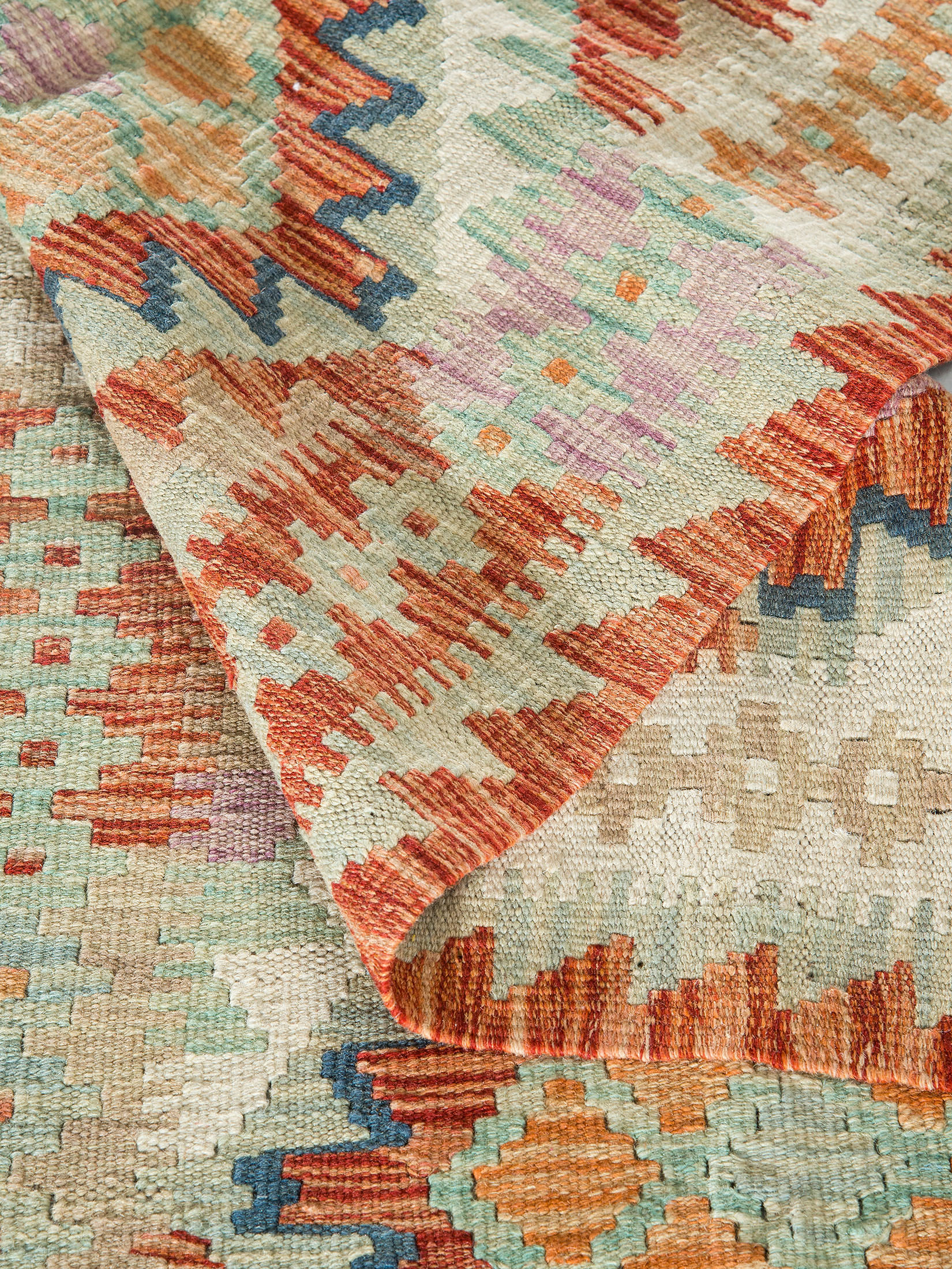 Afghan Kelim ca. 77 x 192 cm, Unikat / Einzelstück
