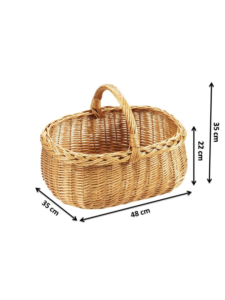 kobolo Einkaufskorb SHOP MATE in Braun günstig kaufen onesize