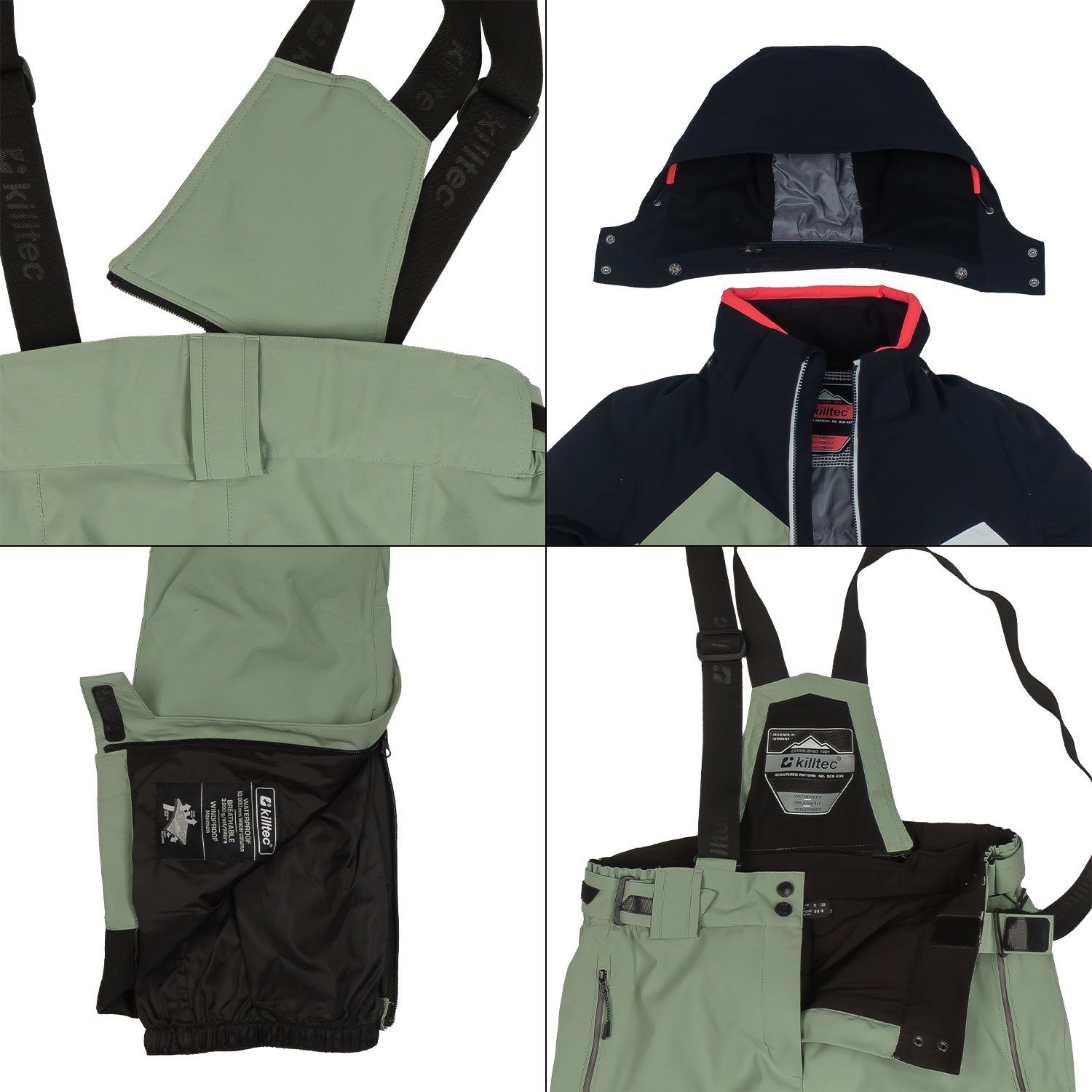 Killtec Skianzug Damen Skijacke + Skihose Farb- Größenwahl