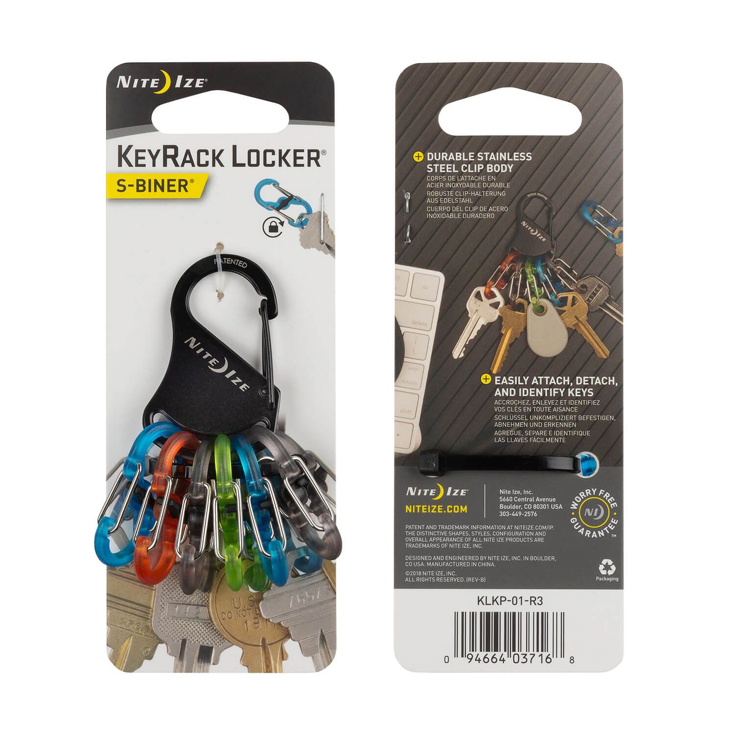 KeyRack Locker mit S-Biner MicroLocks