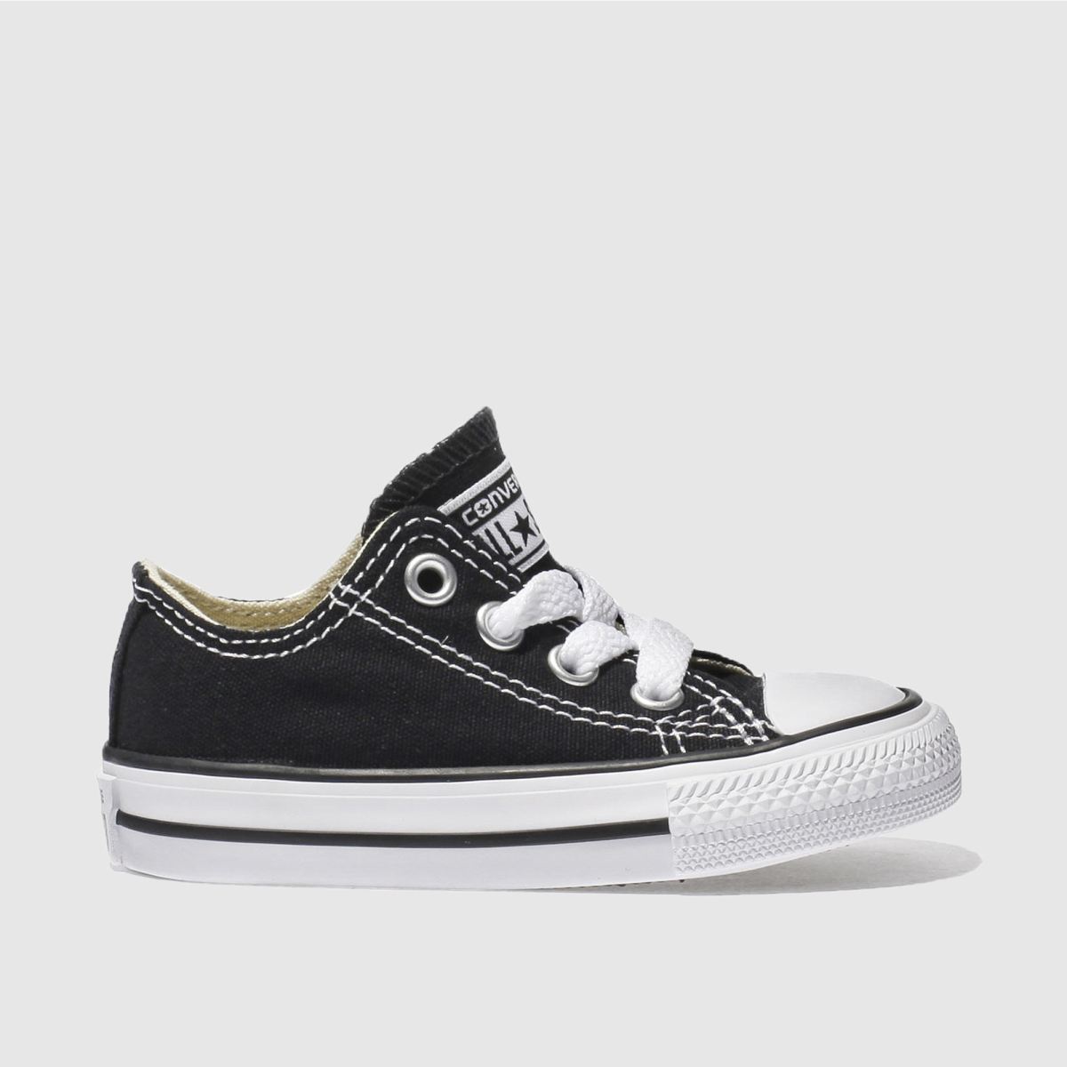 Converse fekete All Star Lo kisgyermek cipő