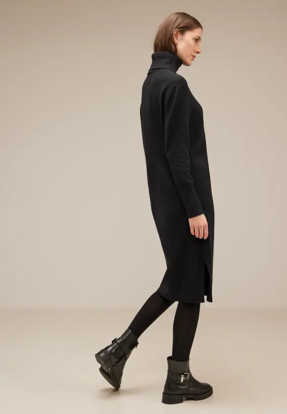 Street One Strickkleid mit Rollkragen