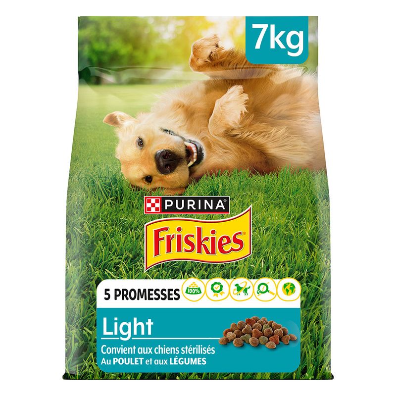 PURINA Friskies Light Hund Sterilized mit Huhn und Gemüse